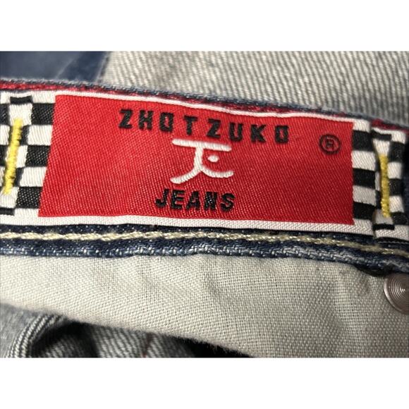 Zhot Zuko - Men’s Two-Tone Denim Jeans - Size 31 (36” Waist) - Picture 4 of 4